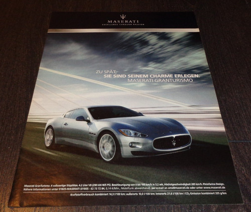 Pubblicità maserati - pubblicità,