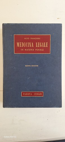 Libro medicina legale
