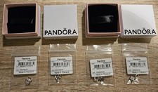 4 charms originali Pandora ME stella malocchio croce farfalla ricevuta mostrato costo 98€