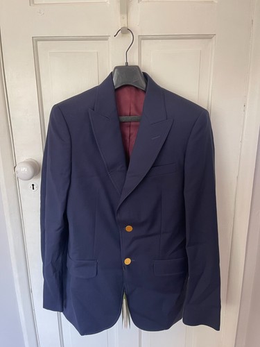 Gucci giacca uomo navy 46s - gucci,