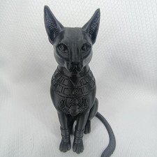 Black Egyptian Cat Statue