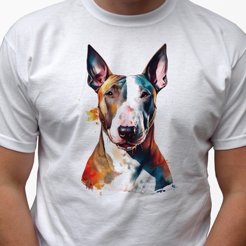 Bull terrier shirt - terrier, t