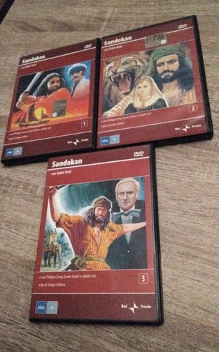 Serie sandokan - 3, dvd
