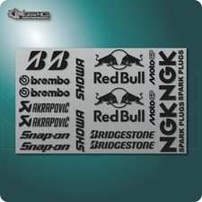 Adesivi sponsor tecnici moto