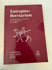 EUTROPIUS BREVIARIUM H W Bird