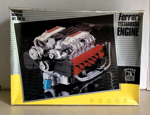 Kit modellino motore pocher - kit,