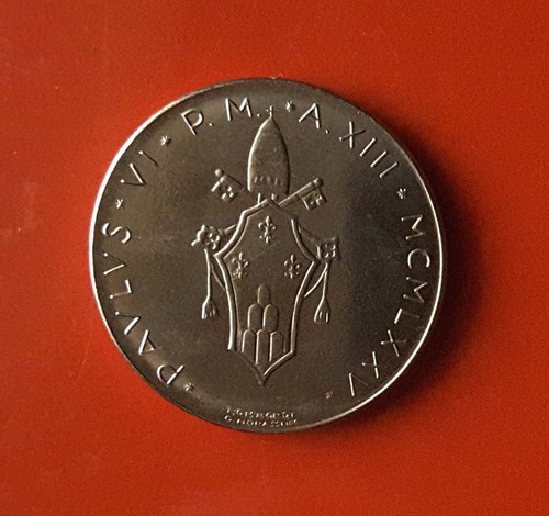 Lire 1975 vaticano errore - lire,