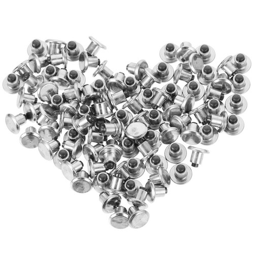 100 pcs borchie - da, neve