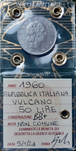 50 lire 1960 - ($),