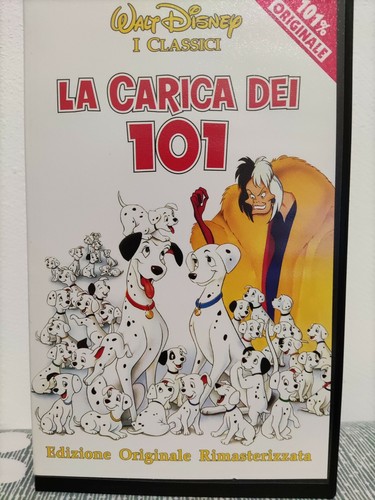 Carica dei 101 vhs walt - -,