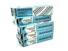 Marklin H0 2121 binario K curvo 10X1/1 r360 mm 30° 10 pezzi New Old Stock # AZ
