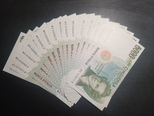 Lotto banconote italiane 5000 - lotto,