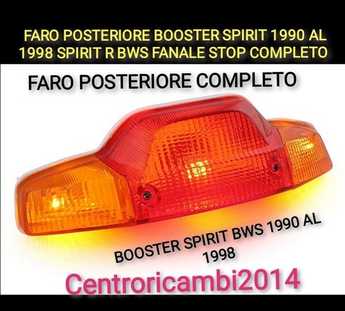 Faro posteriore booster - faro, spirit