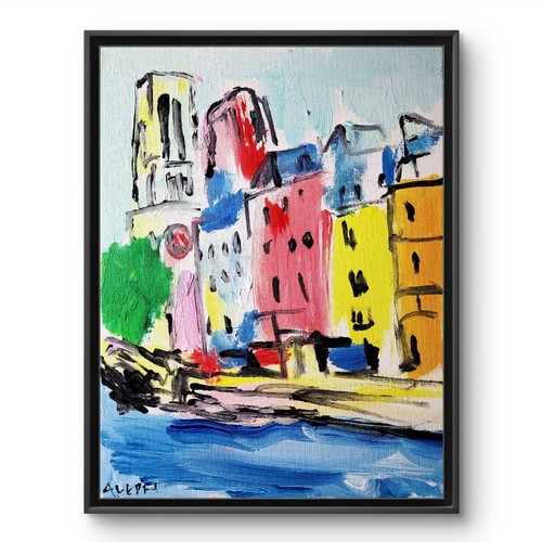 Quadro astratto espressionista