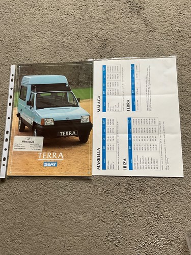 Seat terra van 1988 - seat,