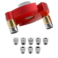 Set localizzatore guida trapano allineato centralmente per risultati ottimali ne