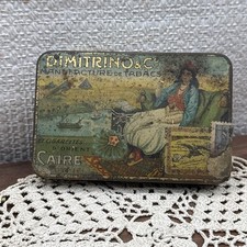 Scatola di latta tabacco