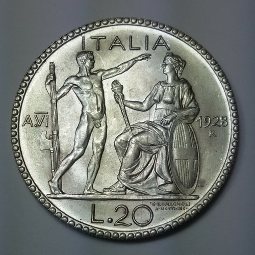 Italia regno lire - 20,