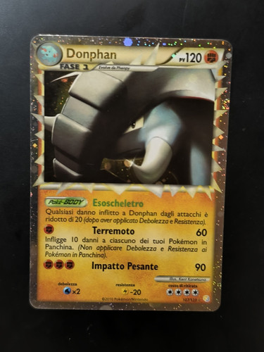 Carta pokemon donphan - pokemon,