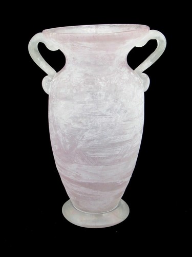 Vaso scavo vetro arte - scavo,