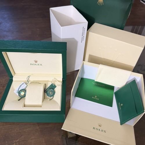 Rolex scatola manuali set - e,
