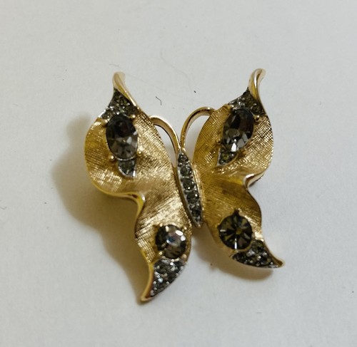 Spilla vintage tono oro corona - vintage,