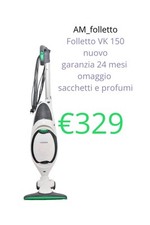 FOLLETTO VK 150 Vorwerk  NUOVO