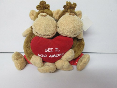 135 scimmia cika peluche - sv,