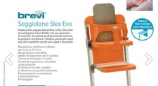Seggiolone pappa brevi slex - seggiolone,