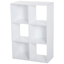 LIBRERIA CON 6 SCOMPARTI CUBO