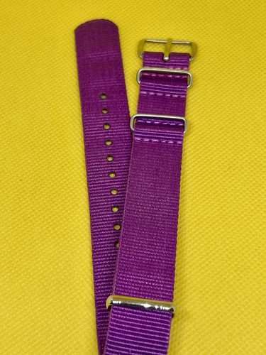 Cinturino orologio nato viola - cinturino,