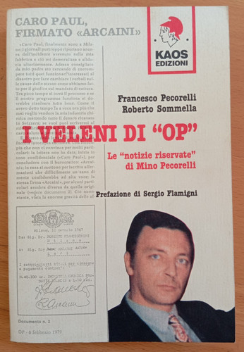 Veleni f pecorelli - di, "op",