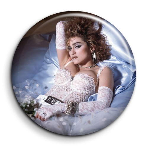 Madonna like virgin badge - madonna,