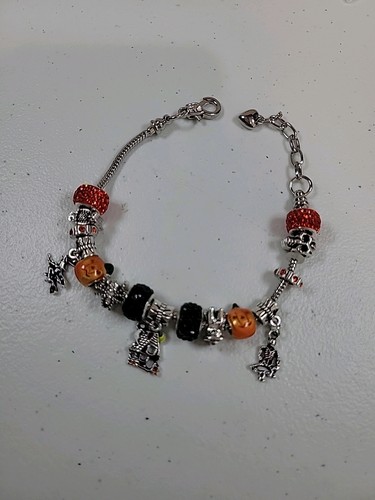 Bracciale charm halloween - bracciale,