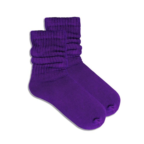 Calze slouch viola adulto - slouch, (adulto