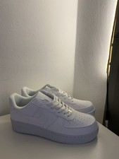 Nike Air Force 1 '07 Sneakers da Uomo - White/White, EU 43