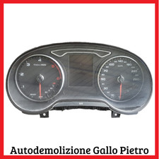 Quadro strumenti quadrante AUDI a3 sportback 2013 2014 2017 8v 8va 8vf 1.6 tdi