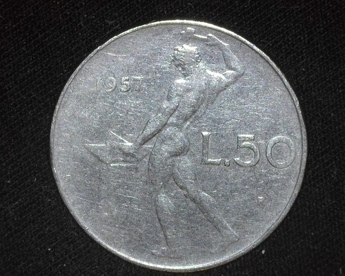Italy 1957 lire km95 - lire, km95.1