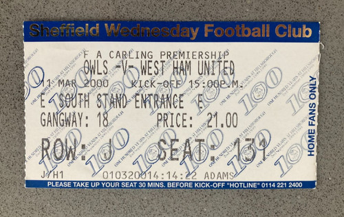 Sheffield wednesday west - sheffield, ham