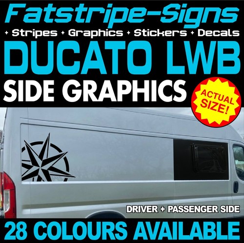 Adesivi bussola fiat ducato - adesivi, l3