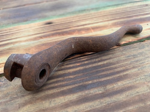 Antique under lever shotgun - under,