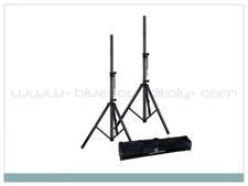 SOUNDSATION SPST-SET80-BK Coppia stativi supporti x casse con borsa x trasporto
