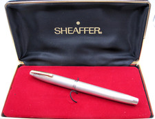 *SHEAFFER IMPERIAL* STILOGRAFICA - ARGENTO MASSICCIO 925 - BOX - PENNINO ORO 14K