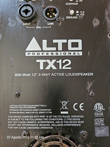 Modulo amplificatore alto - amplificatore,