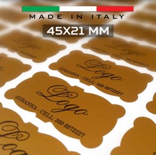 48 ETICHETTE ADESIVE