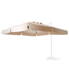TELO RICAMBIO OMBRELLONE GIARDINO BRACCIO DECENTRATO 2x3  3x3  3x4 GARDA BEIGE