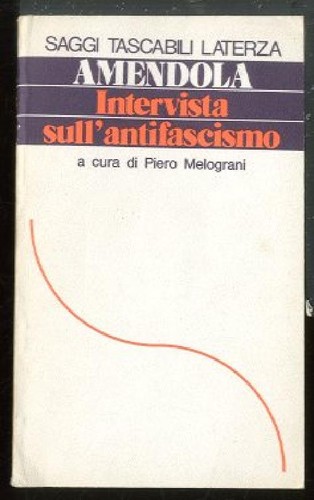 Intervista sull anti - sull`, fascismo