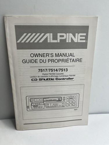 Vintage alpine 7517 7514 7513 - alpine,
