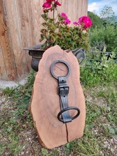 Decorazione Da Muro In Legno D'ulivo E Ferro