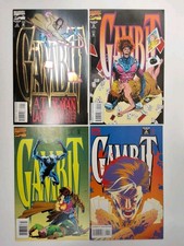 Gambit Mini-Series #1 2 3 4 Set Completo 1993 Marvel Comics X-Men Alta Qualità